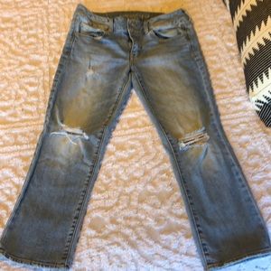 American Eagle Artist Crop Stretch 8